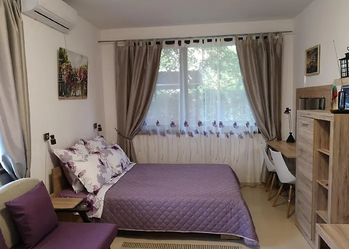 Апартамент светлая новая студия в *